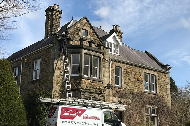 Pitched Roofing Company Sheffield - Slate Roof